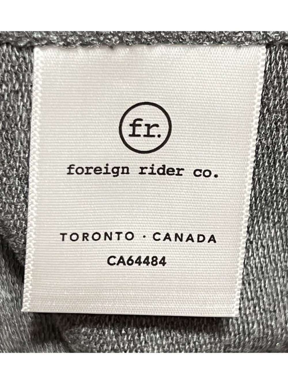 Foreign Rider Solace Hoodie Men’s M Gray French Terry Athleisure Streetwear NWT - Picture 8 of 9